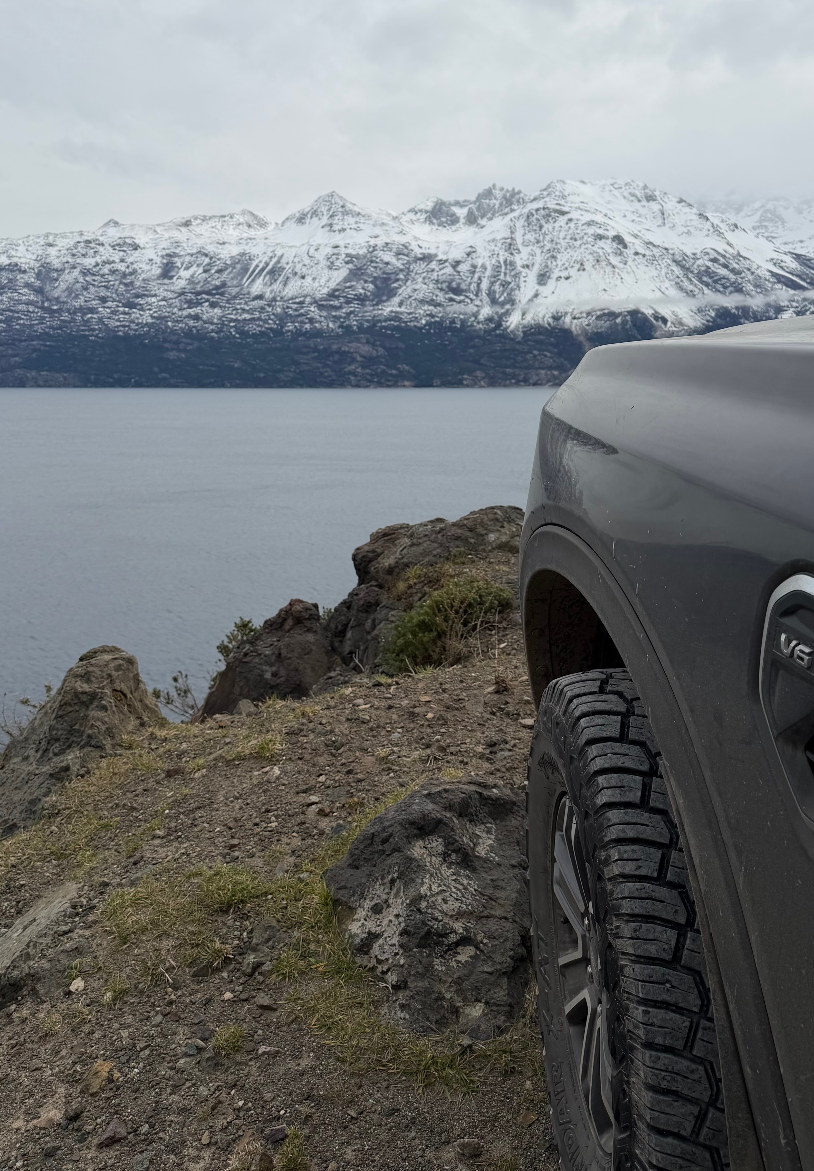 Carlos Negrão em sua viagem a bordo da Ford Ranger XLT